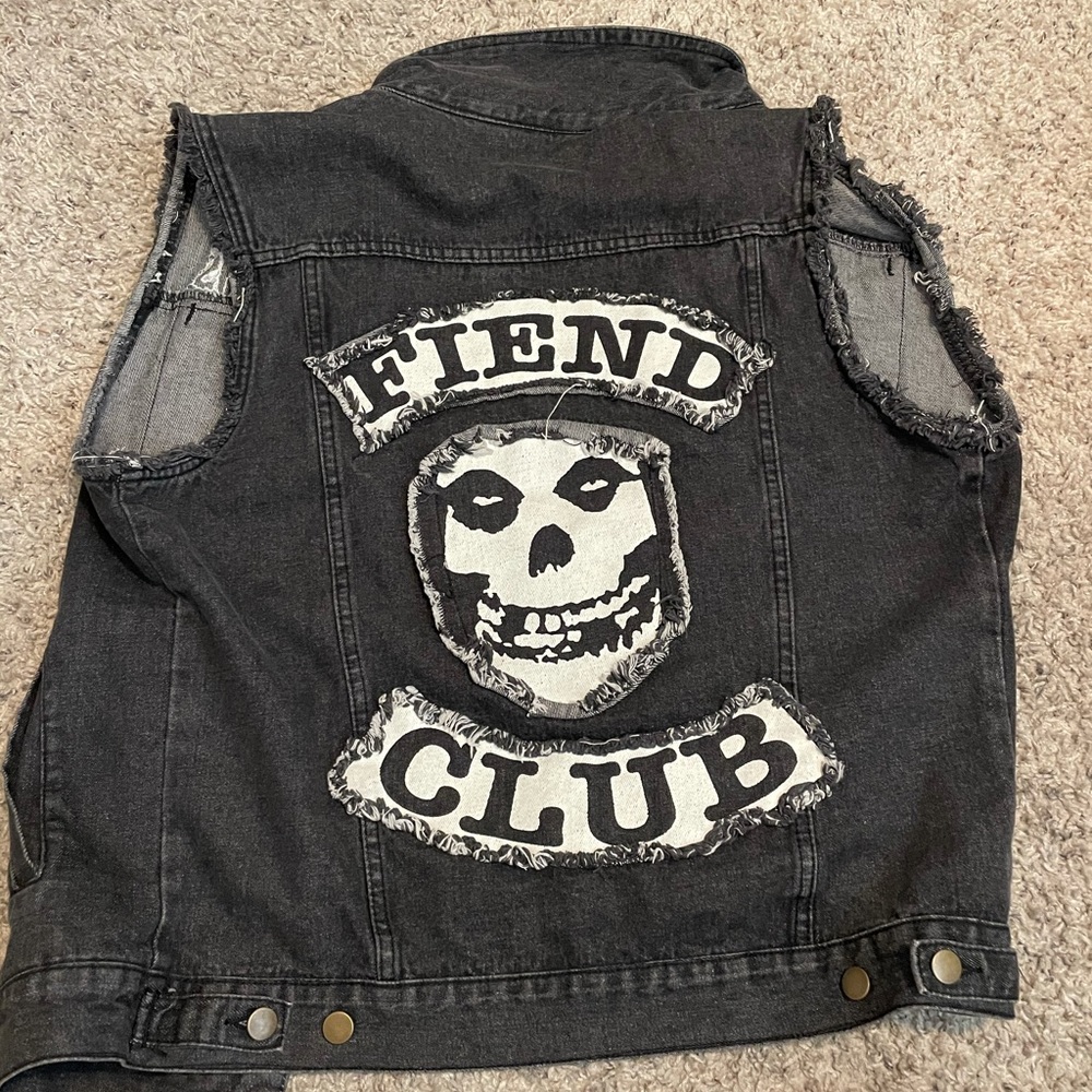 Misfits Denim Vest